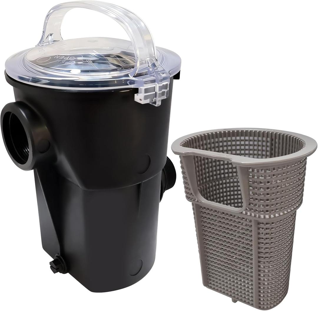 SPX1500CAP Pool Pump Strainer Housing w/Basket Fits for Hayward Strainer Housing & Basket for Power Flo LX Pool Pumps Strainer Lid