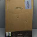 Malier Dog Gate with Door, 34-55" Extra Wide Full Metal Pet Gate Short Dog Gate for Stairs, Pressure Mount 20'' Tall Small Puppy Gate, Easy Step Over Low Gate for Doorways