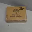 4x6 Picture Frame with Real Glass, 4 set Ornate Vintage Picture Frames for Wall or Tabletop Display, Gold 4 x 6 Frame for Wall home best gift