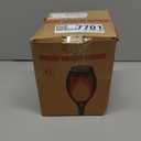 IkeeRuic Halloween Decorations Outdoor, Purple Halloween Solar Lights with Flickering Flame, Solar Torch Lights for Yard Decorations, Waterproof Outdoor Lighting for Garden Pathway Patio Outside Decor (6Pack)