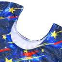 Snowheart Leotards for Girls Size 3-4T Meteor Shower Tumbling Unitard Long Sleeve Leotards Toddler One Piece Crew Neck