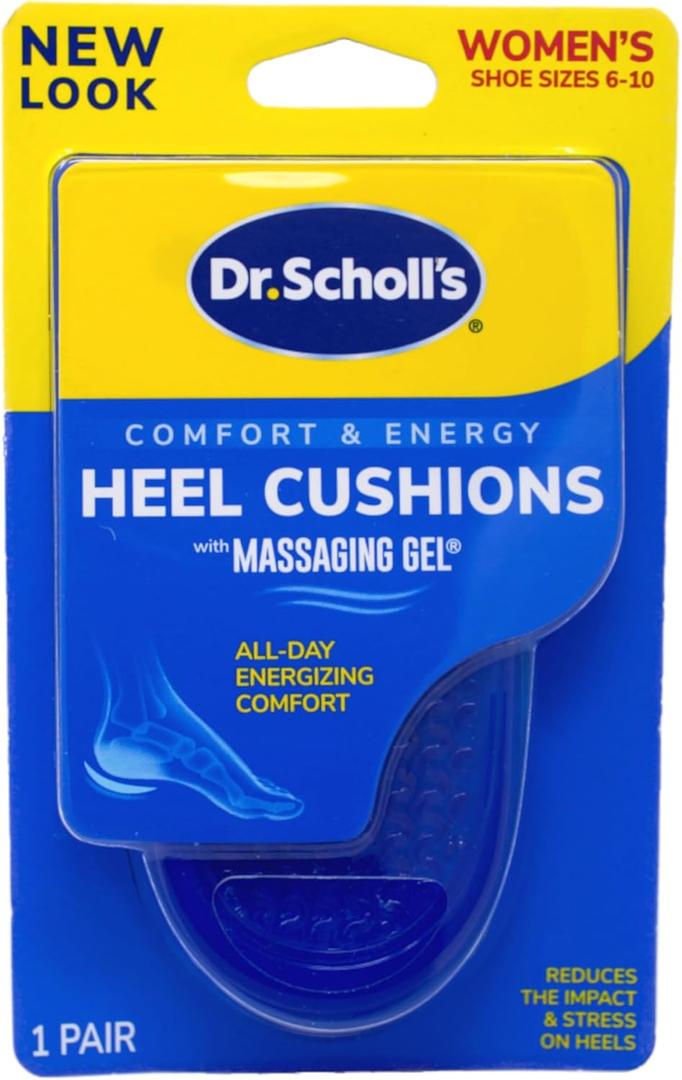 Dr. Scholl's Massaging Gel Heel Cushions, Women's, 1 pair
