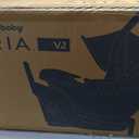 UPPAbaby Aria V2 Lightweight Infant Car Seat - Just Under 6 lbs - Base with Load Leg + Infant Insert + All-Weather FootCover Included - Direct Stroller Attachment - Jake (Charcoal/Black Leather), Manufactured date" 09-27-25