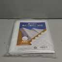 VICMORE 2 Pack King Mattress Bags for Moving, Storage & Disposal, 1.5 Mil Clear Plastic Mattress Cover, 78" x 100" x 14" Fits King
