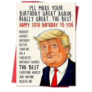 Funny 70th Birthday Card Gifts for Women Men, Happy 70th Birthday Decorations for Dad Mom, Cool Gifts for 70 Year Old Woman Man Pack of 3