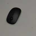 VssoPlor Wireless Mouse, 2.4G Slim Portable Computer Laptop Mouse with Nano Receiver Quiet Silent Optical Mice for Notebook, PC, Laptop, Computer-Black