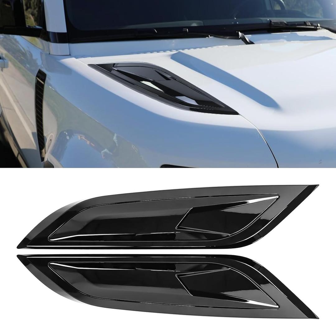 Engine Hood Side Vent Trim Cover for Defender 90 110 130 2020-2025