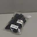 WINSEE Dog/Pet Harnesses No Pull with Dog Collar, Adjustable Reflective Oxford Outdoor Vest, Front/Back Leash Clips for Dogs, Easy Control Handle for Walking (Black) X-Large