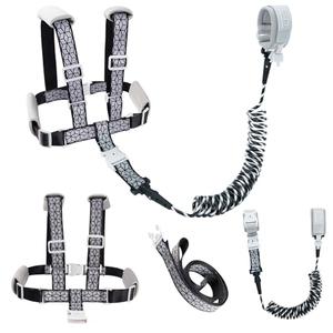 Toddler Leash & 4-in-1 Adjustable Anti-Lost Harness | Reflective Safety Strap with Wrist Link for Boys, Girls & Kids | Secure for Outdoor, Travel, Shopping, Parks