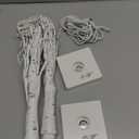 Vanthylit White Birch Tree with LED Lights - Set of 2, Tabletop Tree with Timer, Christmas Decorations Lighted Tree for Indoor Mantel Home Decor (2 FT, 24 LED)