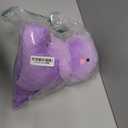 Cute Dinosaur Plush Toys, Fat Dinosaur Stuffed Animals Toys Dolls, Soft Plush Stuffed Animal Dino Plushie, Birthday Gifts for Kids Girl Boys Purple 12 inch