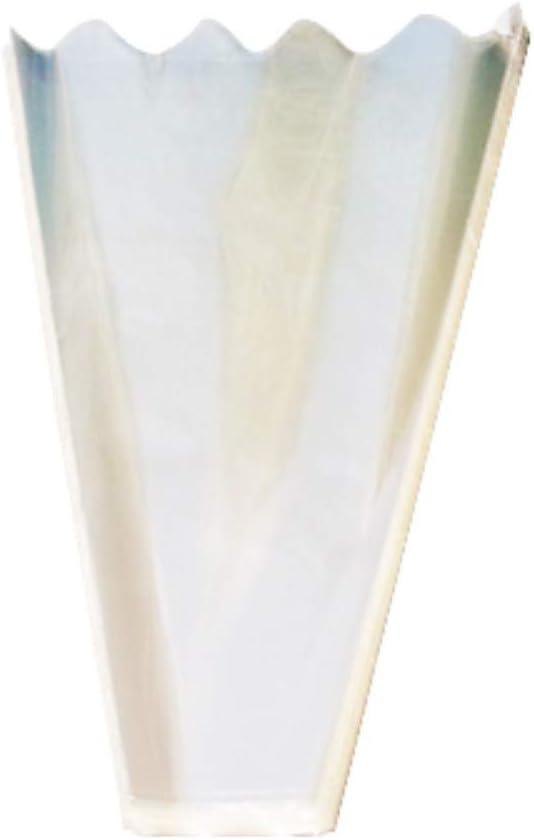 BBJ WRAPS Clear Flower Bags For Bouquets Waterproof And Durable Bouquet Sleeves For Florists, Flower Cellophane Bags For Florist Arrangements Supplies, 9x2.6x16 Inch, 100 Counts