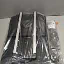 Folding Trolley for Moving, 500 lbs Heavy Duty Luggage, 4 Wheel Foldable, Expandable Platform with Bungee Cord, Portable Moving Utility Carts Cart Utility Carts Trolley Cart, (Black, L)