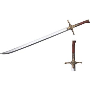 41 Inch Medieval Foam Hunting Long Sword for Cosplay LARP Costume Halloween (Blue)
