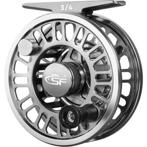 SF SF-003 Pro Fly Fishing Reel for Freshwater,CNC Precision Machining Process,Mid Arbor Design,Smooth Drag System,Lightweight Aluminum Body