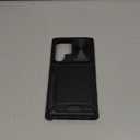 SSLOTSCASE for Samsung Galaxy S25 Ultra Case with Card Holder & Kickstand & Slide Camera Lens Cover, Silicone Edge Protection Rugged Heavy Duty Phone Case Cover for Galaxy S25 Ultra 5G 2025, Black