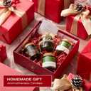 Danmu 3oz Glass Candle Jars,Candle Jars for Making Candles,Wedding,Baby Shower,Party Favors Decoration 24 Pack (Gold Lid)