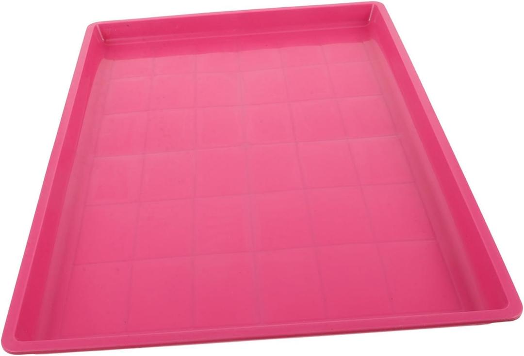 7 x Dog Kennel Indoor Pet Crate Accessories 49.5x33.5x3cm Plastic Tray Easy to Use Clean Suitable for Dogs