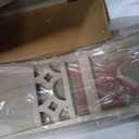 New Classic Furniture Mitchell 5-Piece Dining Set with 1 Table and 4 Chairs, Beige and Brown