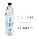 Icelandic Glacial Natural Spring Alkaline Water, 33.81 Fl Oz (Pack of 12), 405.6 Fl Oz (EXP 04/27/28)