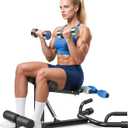 3 Colors Deep Squat Machine for Women, Adjustable Glutes Trainer Machine, Core & Abs for Low Impact Lower Body Workouts, Easy to Assemble Home Gym Push-Up Exercises, 350Lbs Weight Capacity