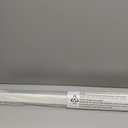LazBlinds No Tools No Drill Cordless Zebra Blinds 36x72, Stone Grey