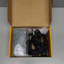 KVM Switch 4 Monitors 2 Computers 8K@60Hz/4K@120Hz, HDMI DP KVM Switches for 2 PC Sharing Quad Monitor and Keyboard Mouse with Power Adapter, Wired Extend Controller and USB Cables, Input 3 DP+1 HD