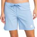 Roxy Womens Board Shorts 7" Inseam  Quick Dry Swim Shorts, Swimsuit Bottom, Bikini Cover Up, Beachwear (Large, Bel Air)