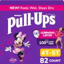 Pull-Ups Girls' Potty Training Pants, Size 4T-5T Training Underwear (38-50 lbs), 82 Count