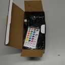 XEWEA Solar String Lights Outdoor, 40Ft 16 Colors 100 LED String Lights with 20 Modes Remote, Waterproof Solar Powered Lights for Garden Fence Paito Home Christmas Decorations