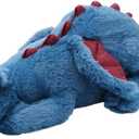 Weighted Stuffed Animals 27.5" 2Lbs, Soft and Sturdy Weighted Dragon Plush for Kids and Adults, Small Blue Dragon Stuffed Animal