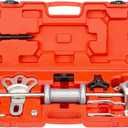Bicos 9-Way Slide Hammer Puller Set, Front Wheel Hub Bearing Remover & Rear Wheel Axle Hub Dent Shaft Puller Tool Kit Wheel Bearing Removal Tool
