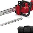 Mini Chainsaw Cordless Milwaukee 18V Battery, Brushless Electric Chainsaw 12"/ 10" with Auto Oiler & Security Lock, for Tree Trimming, Branch Wood Cutting (Tool Only)