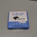 S Video RCA to HDMI Converter with RCA Cable + Svideo Cable + USB Cable, S-Video AV to HDMI Converter Compatible for PAL/NTSC for TV/PC/PS1/PS2/ STB/Xbox/VHS/VCR/DVD