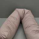 SleepCloud Weighted Body Pillow 6.5lbs - Weighted Pillow for Deeper Sleep (41” x 10”) - Cooling Body Pillows for Adults, Full Body Pillow for Adults, Side Sleeper Body Pillows with Cover (Blossom)