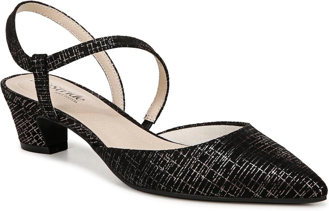 Life Stride Women's Classic Pump (7.5, Gunmetal)