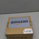 KAMIER Watch Case with Combination Lock - 4 Watch Storage and Jewelry Organizer - Watch Travel Case for Ring and Watch Storage, PU Leather Travel Watch Case, Ideal for Gift (With Gift Box), Brown