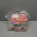 Baby Bus Toy for 1 Year Old Girl Gifts, Montessori Musical Bus Toy for Baby 12-18 Months, Baby Piano Drums for Toddlers 1-3, Shape Sort Toys 1st Birthday Gifts for Girls