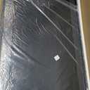 26''x38'' Wall Mirror for Bathroom Vanity, Modern Frosted Metal Framed Arch Mirror, Wall Mounted for Bedroom, Living Room, Entryway (Black, Rectangle)