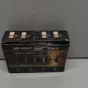 Fuligent LED Night Lights Plug into Wall 2 Pack, Acrylic Nightlight with Dusk to Dawn Sensor, 0-100LM Step less Dimmable, 3000K Soft Light, Wall Sconce Night Light Plug in for Bathroom Hallway Room