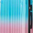 Carry on Luggage - Airline Approved Suitcases with Spinner Wheels, Built-In TSA LockHard Shell Expandable Suitcases (M(24in), Candy)