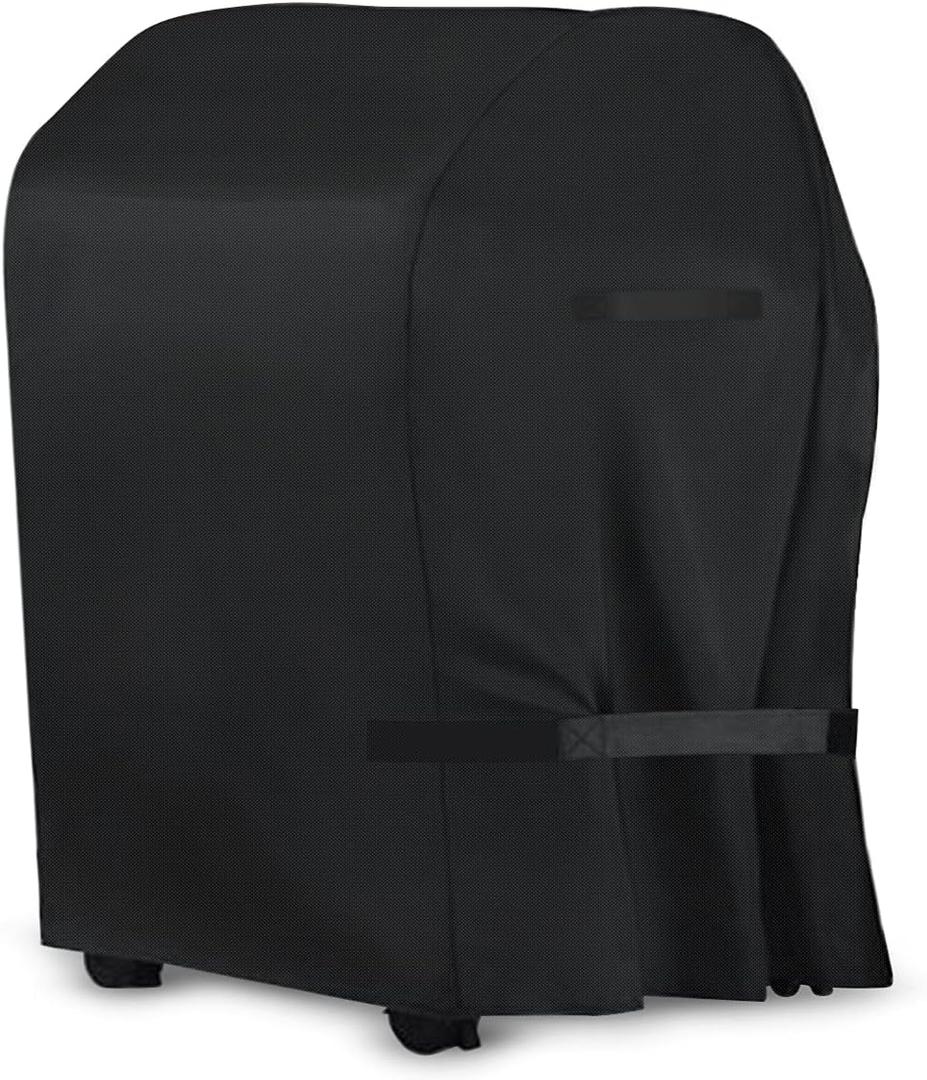 Grill Cover, 32-inch Heavy Duty Oxford Outside Waterproof Grill Covers, Dust-Proof Windproof UV Resistant BBQ Gas Cover Fit Most Brands Char Broil, Weber, Brinkmann, Holland