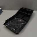 BestEvMod for EV9 Lower Center Console Organizer Tray Interior Accessories Storage Box ABS Material with PVC Trim Compatible with 2024 2025 2026 Kia EV9 Accessories (V2)