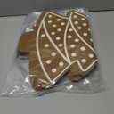 8 Pcs Jumbo Gingerbread Christmas Outdoor Decor Felt Mats-20 Inch Xmas Ornaments for Classroom Home Office Yard Porch Farmhouse Rustic Xmas Tree Wall Decoration (Christmas Tree)