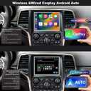 5GWiFi Upgrade Radio for Jeep Grand Cherokee 2014-2021, Dodge RAM 1500/2500/3500 2013-2018, Dodge Challenger Charger Durango 2015-2023, Touch Screen Car Stereo Carplay GPS (Only Fit 8.4inch Screen)