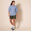 Amazon Essentials Mens Classic-Fit 7" Chino Shorts (29, Dark Olive)