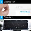 TTCR-II Compatible with 2022-2024 BMW X3 Screen Protector, for X4 Screen Protector 2022-2025, 12.3-Inch Tempered Glass Protective Film for X3 G01 and X4 G02