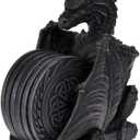 Dark Dragon Table Coasters Set Sculpture Cool Finish