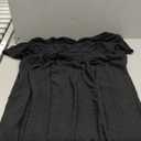 RWJ Women's Plus Size Maxi Dress V Neck Short Sleeve Swiss Dot A Line High Waist Boho Swing Casual Summer Dresses Size 1XL