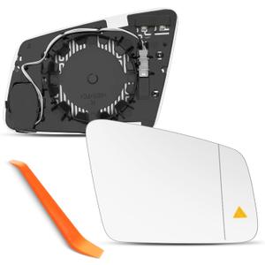 Passenger Side Blind Spot Mirror Compatible with Mercedes Benz A220 W176, B250 W264, C300 W204, E350 W212, S550 W221, GLA250 X156, GLK350 X204, Mercedes Benz A B C E S Class GLA GLK, Right Side